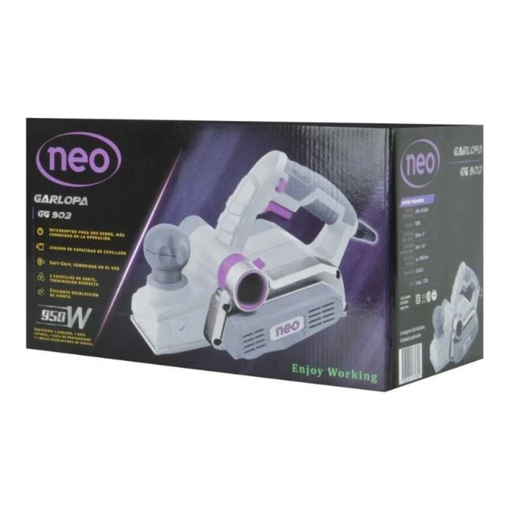 GARLOPA ELÉCTRICA NEO, 950W 2