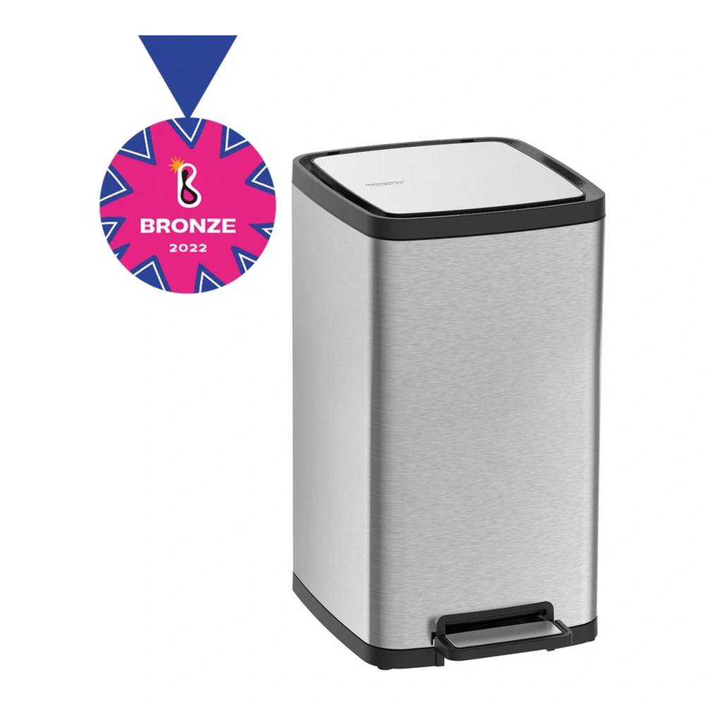 BASURERO INOX CON PEDAL OCTOS 15L TRAMONTINA T945442 4