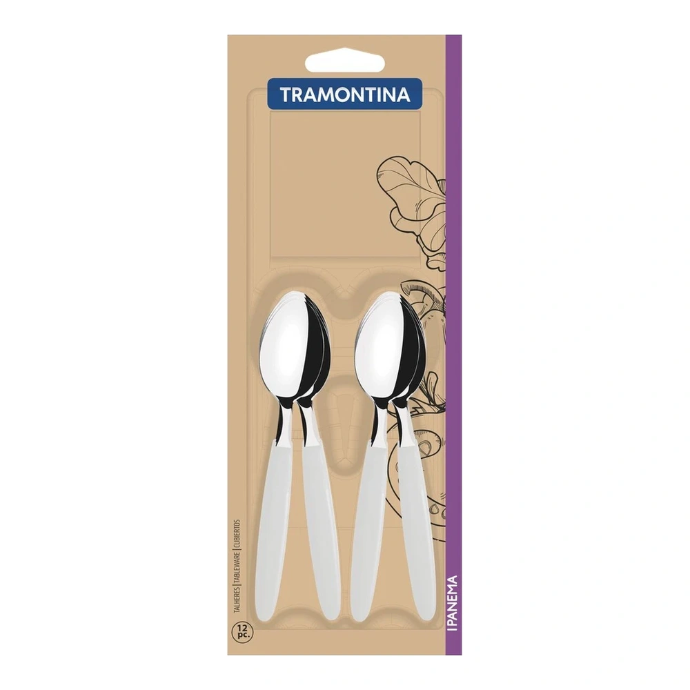 JUEGO  CUCHARAS TE 12PZAS IPANEMA TRAMONTINA T233677 3