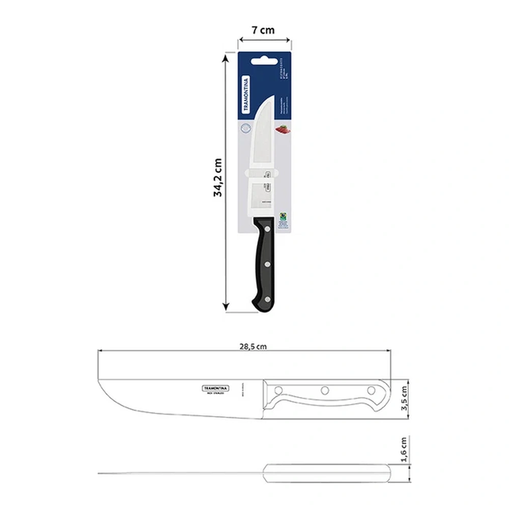 CUCHILLO DE COCINA 6 UTRACORTE TRAMONTINA T238576 5