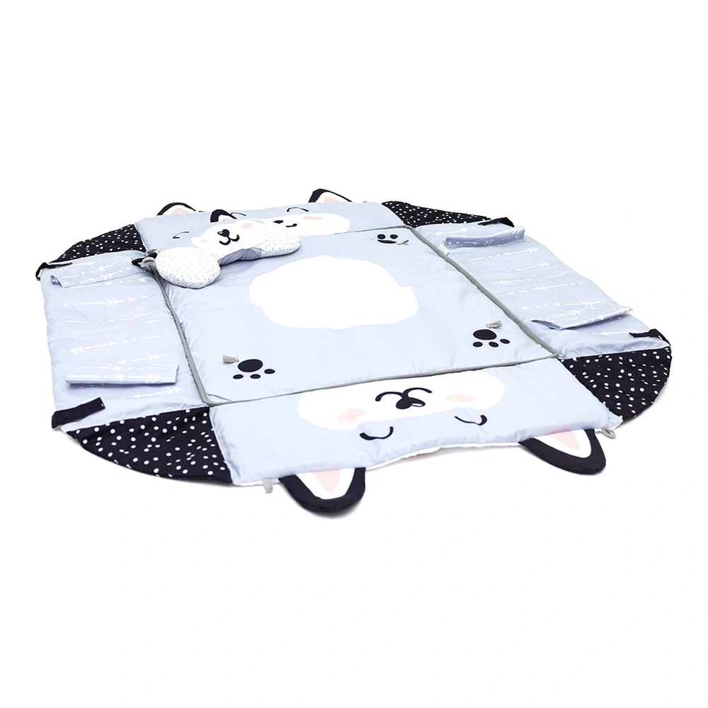 GIMNASIO PREMIUM BABY  INTERACTIVO 5 EN 1 CON PELOTAS BOHO 4