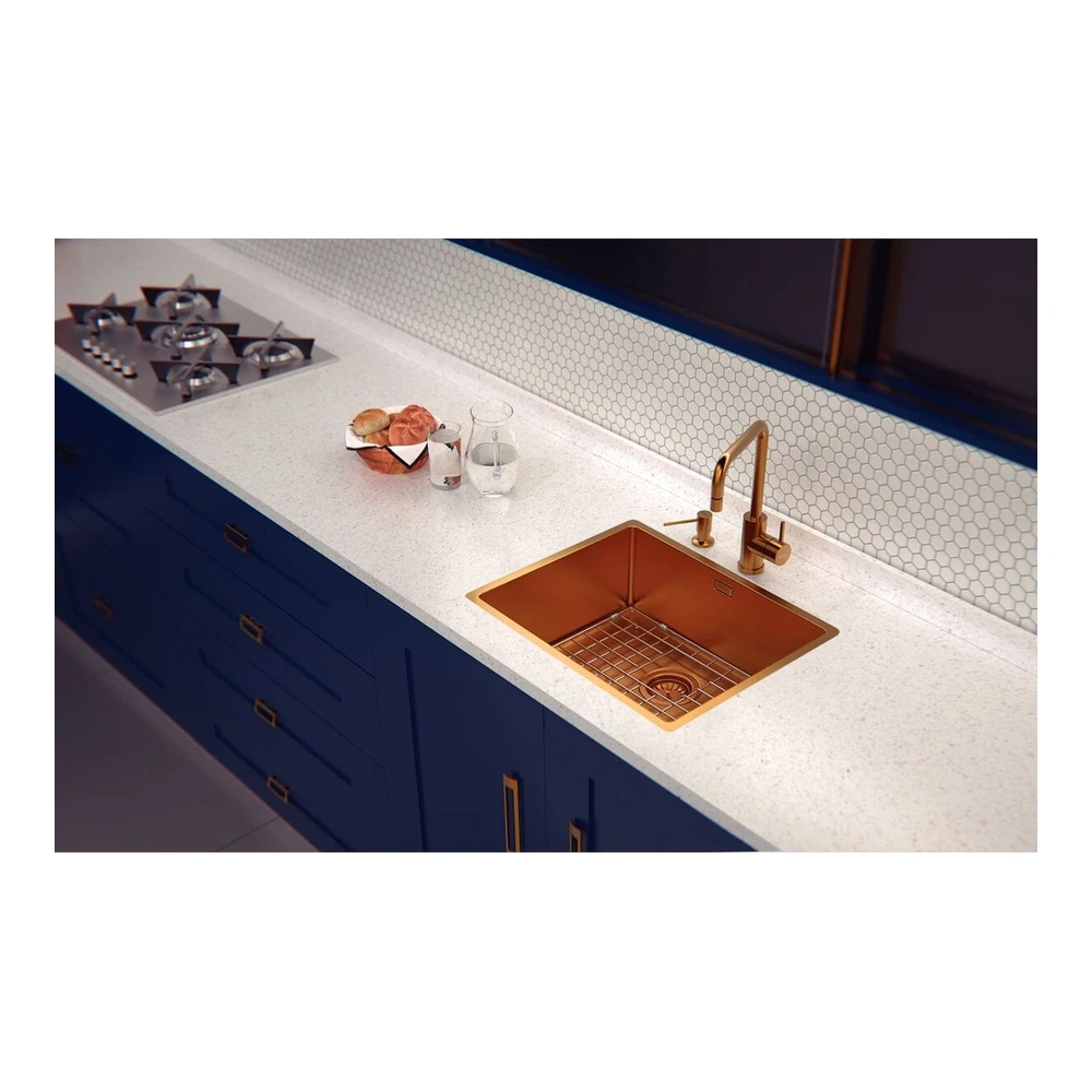 CUBETA QUADRUM INOX 50X40X20,5 GOLD TRAMONTINA T940072 4