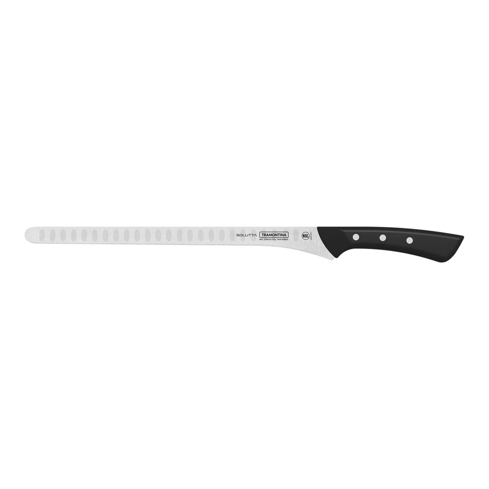 CUCHILLO JAMARILLOONERO DE 11,5 SOLUTTA TRAMONTINA T242571