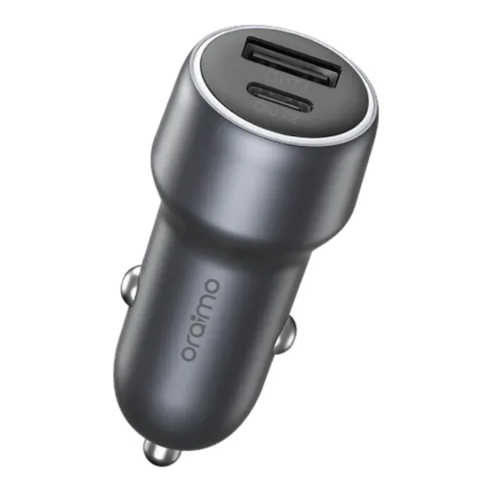 Cargador para Auto Oraimo Bullet 48 Gris de 48W