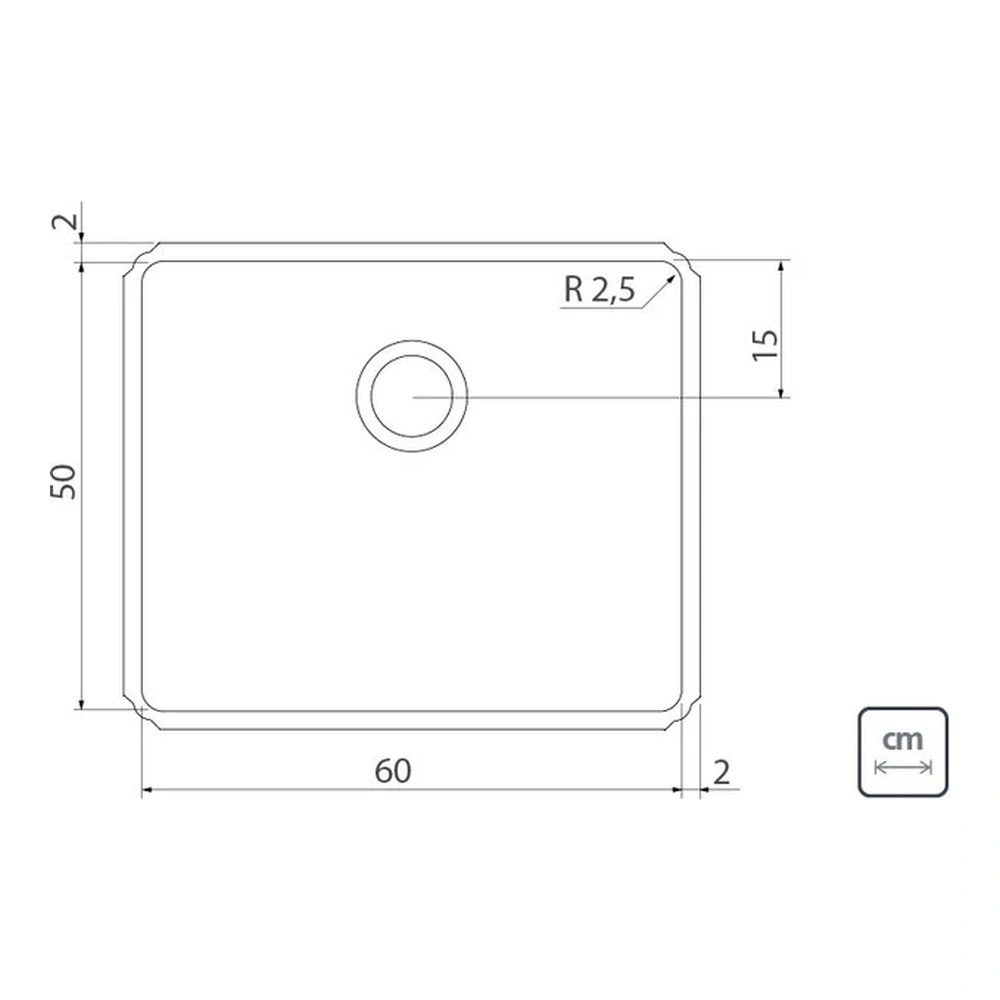 CUBETA PROF INOX 60X50X33 TRAMONTINA T940941 4