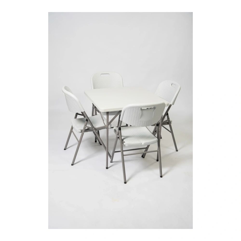 JUEGO DE MESA CUADRADA PARA 4 PERSONAS (MCB804MPB)