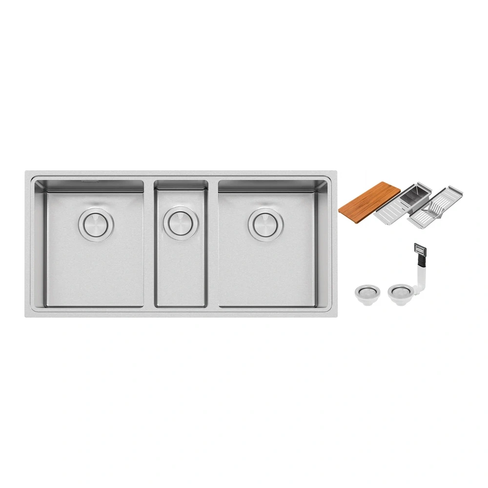CUBETA INOX QUADRUM 2,5C 34 CON ACESS TRAMONTINA T940095 2