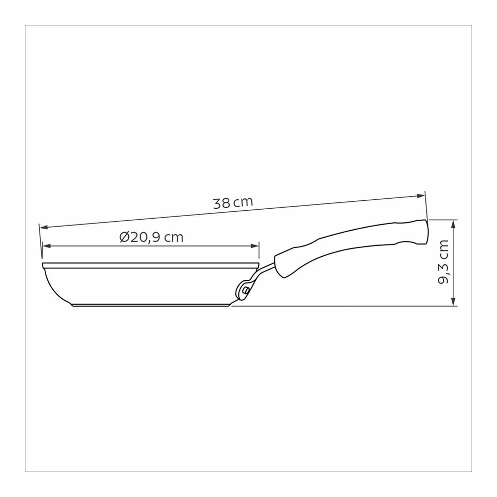 SARTEN PROFESIONAL 20 CM TRAMONTINA T208881 5
