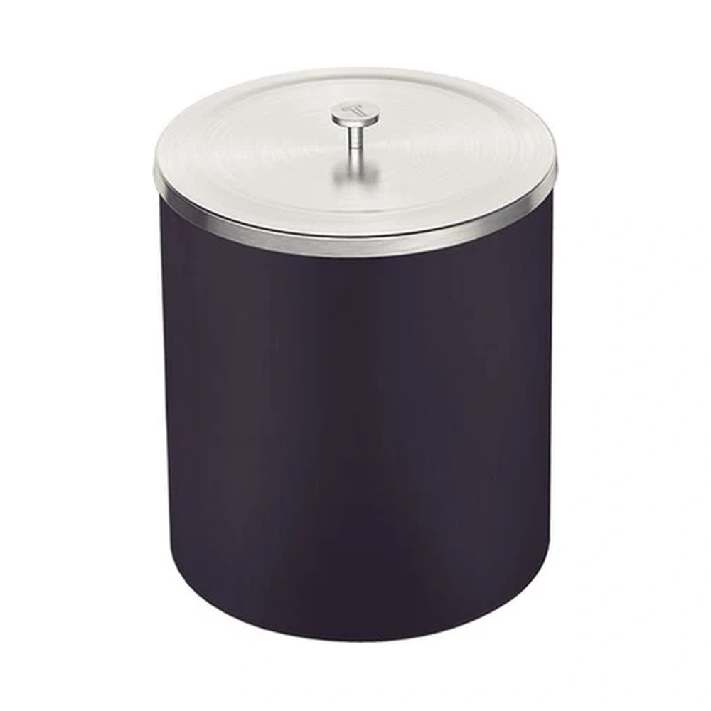 BASURERO NEGRO CON TAPA  UTIL 5L TRAMONTINA T945408