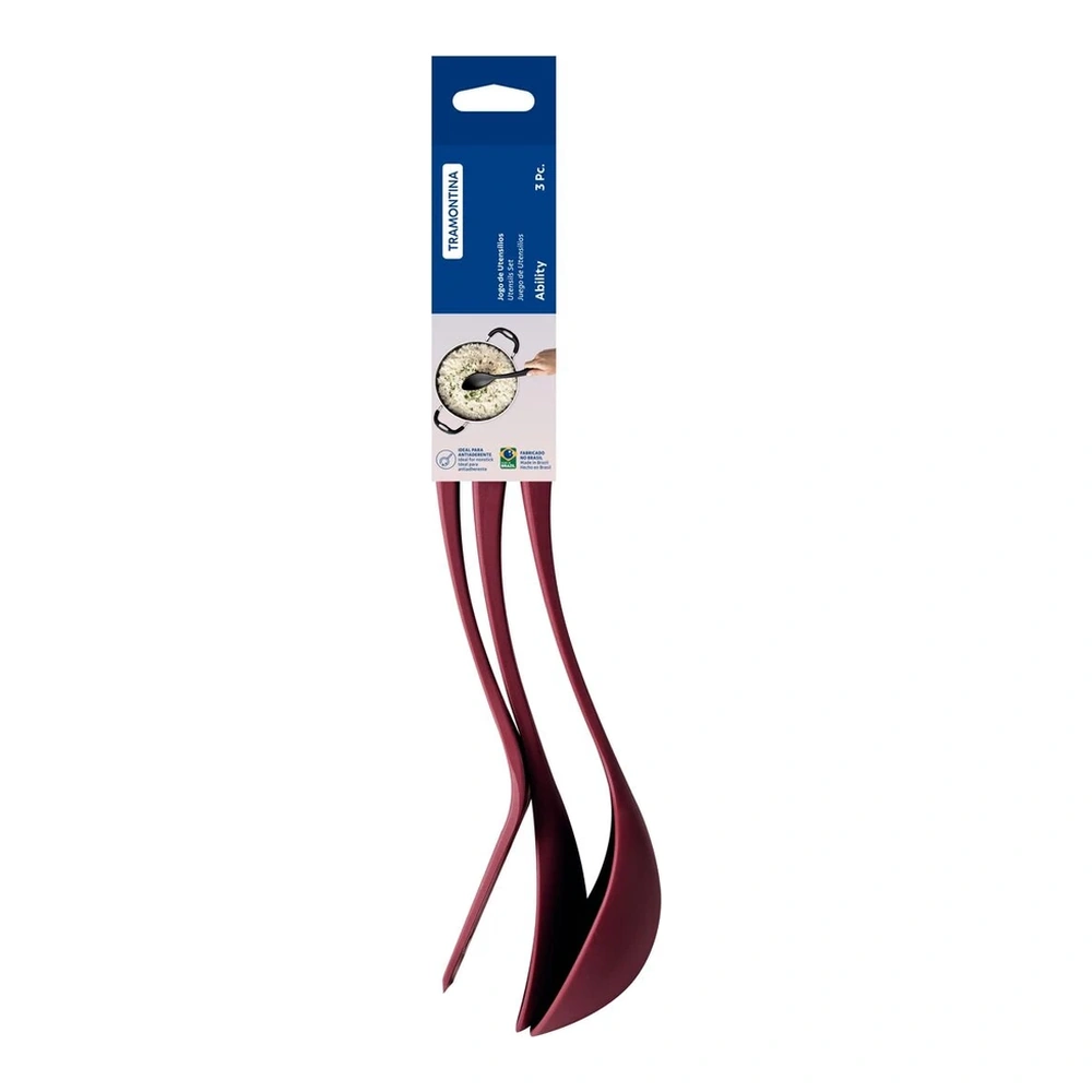 JUEGO  DE UTENSILIOS 3 PZAS ABILITY TRAMONTINA T25199A 4