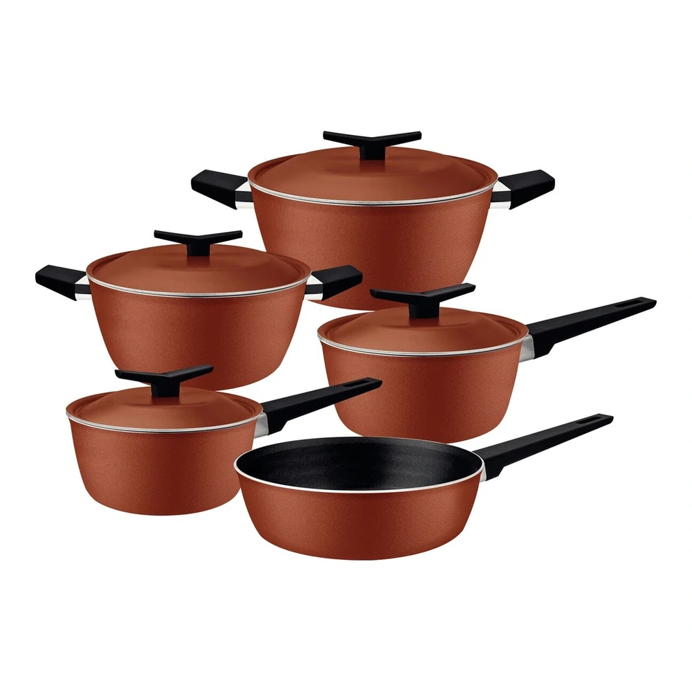 JUEGO DE COCINA 5 PZAS SPEZIA TRAMONTINA T283995