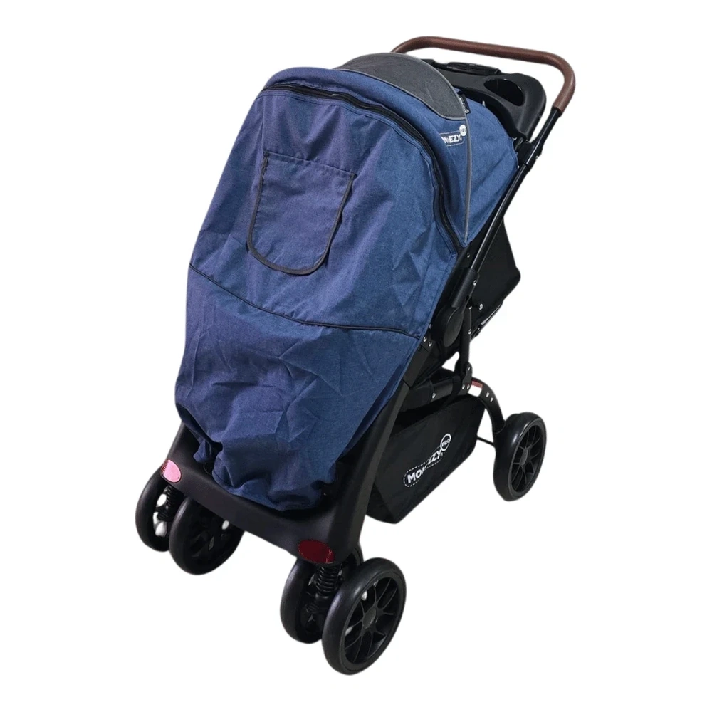 CARRITO MOM-EZY C/BABY SEAT AZUL MEZ-13777L-BL 4