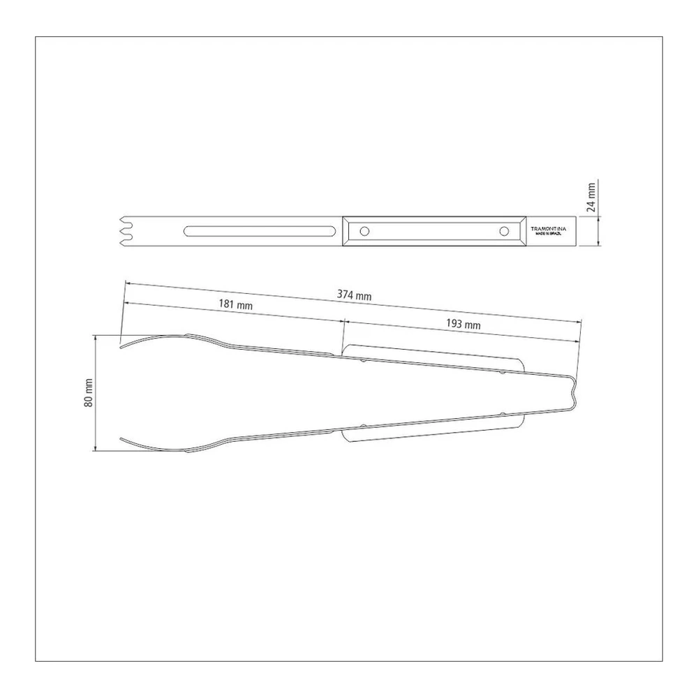 PINZA CARNES TRAMONTINA T26400 5