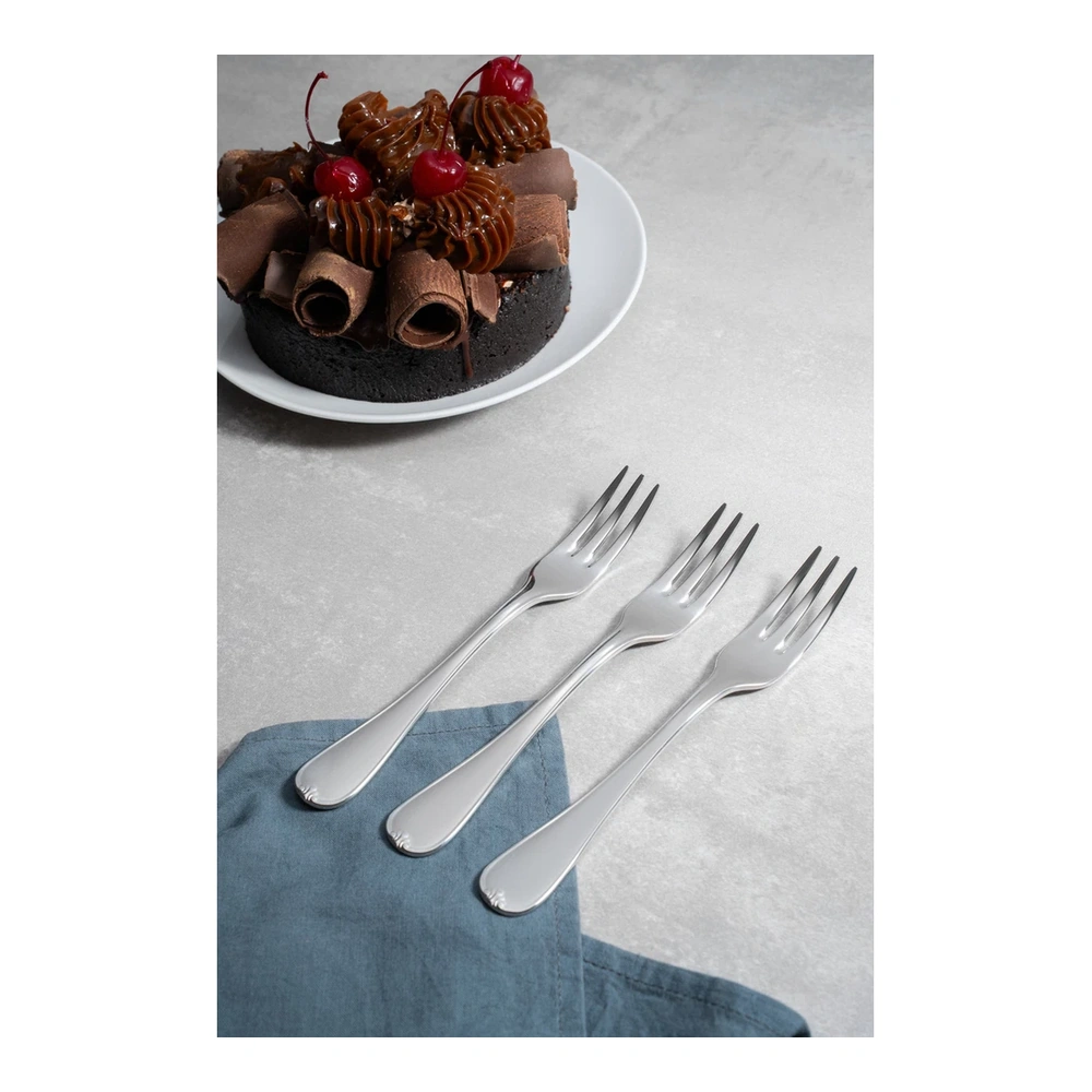 TENEDOR PARA PASTEL VICENZA TRAMONTINA T63924D 3