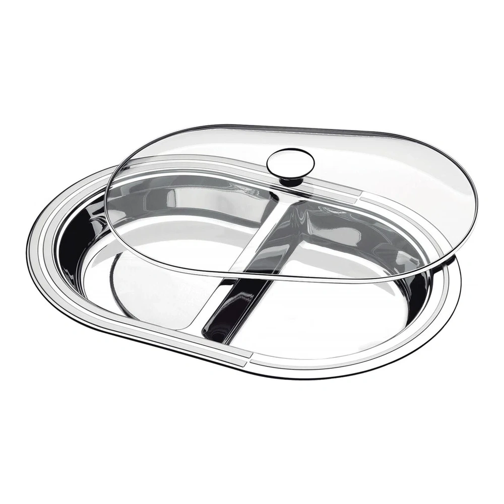 FUENTE DIVIDIDA CON TAPA CICLO TRAMONTINA T615252 2