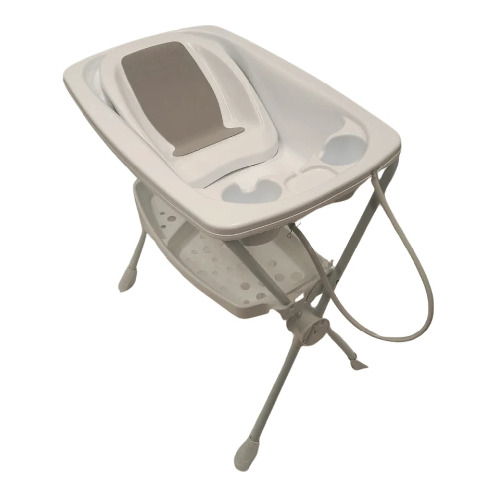 BAÑERA PARA BEBE GALZERANO ACQUA PREMIUM CON SOPORTE + REDUCTOR BLANCO 20KG 7090BC 2