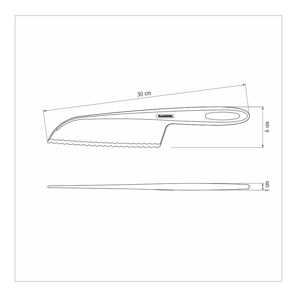 CUCHILLO PARA TARTAS,TORTAS ABILITY TRAMONTINA T251652 5