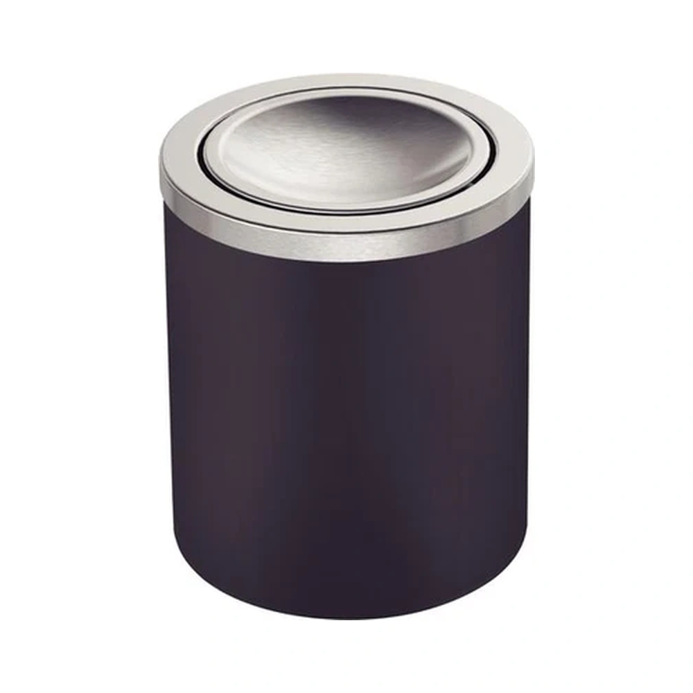 BASURERO NEGRO CON TAPA BASC UTIL 5L TRAMONTINA T945407