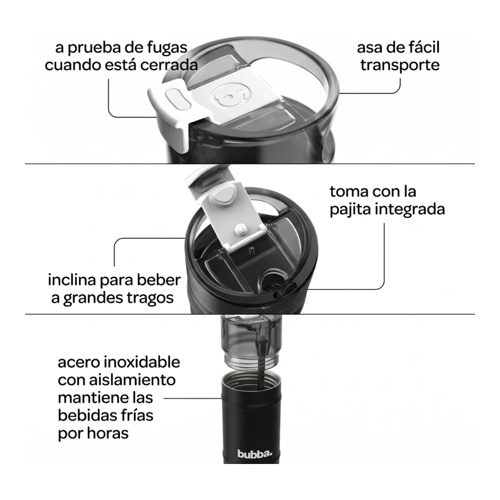 BOTELLA BUBBA DUALSIP DE 532ML OFFICE SIREN 4