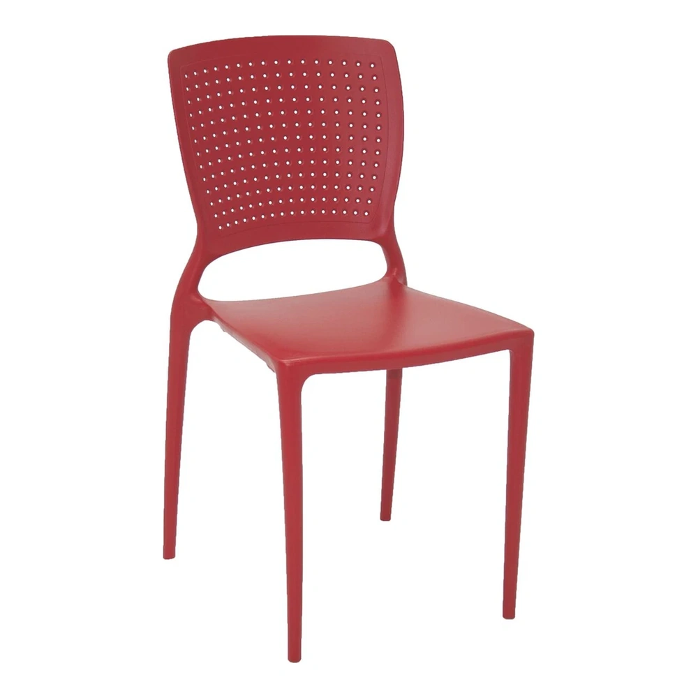 SILLA SAFIRA ROJA TRAMONTINA T920484 4