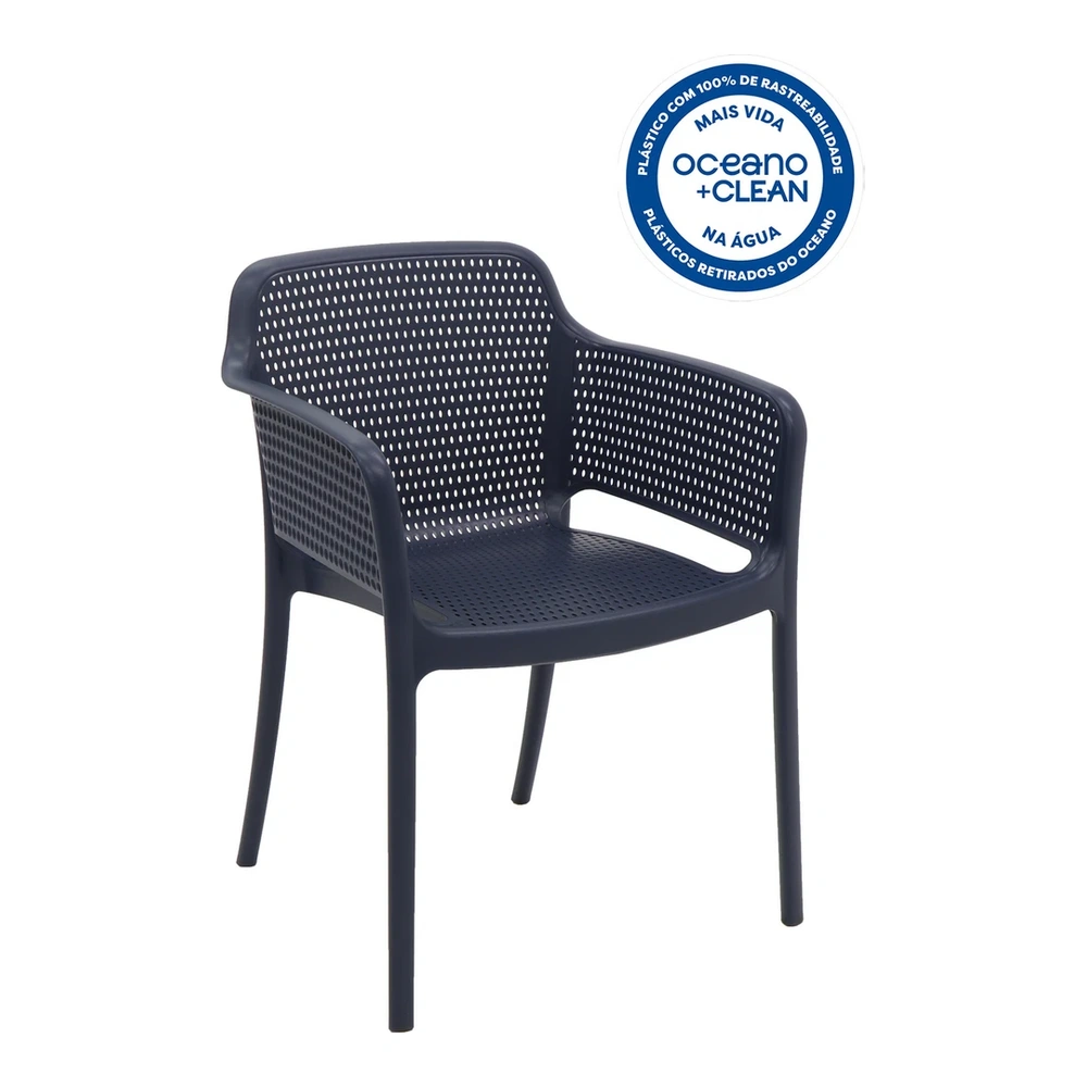 SILLA GABRIELA AZUL ECO TRAMONTINA T921513 4
