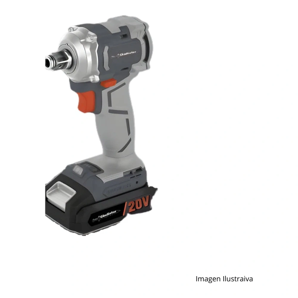 LLAVE IMPACTO RECARG. 1/2" 20V 300NM C/ BAT Y CARG BRUSHLESS