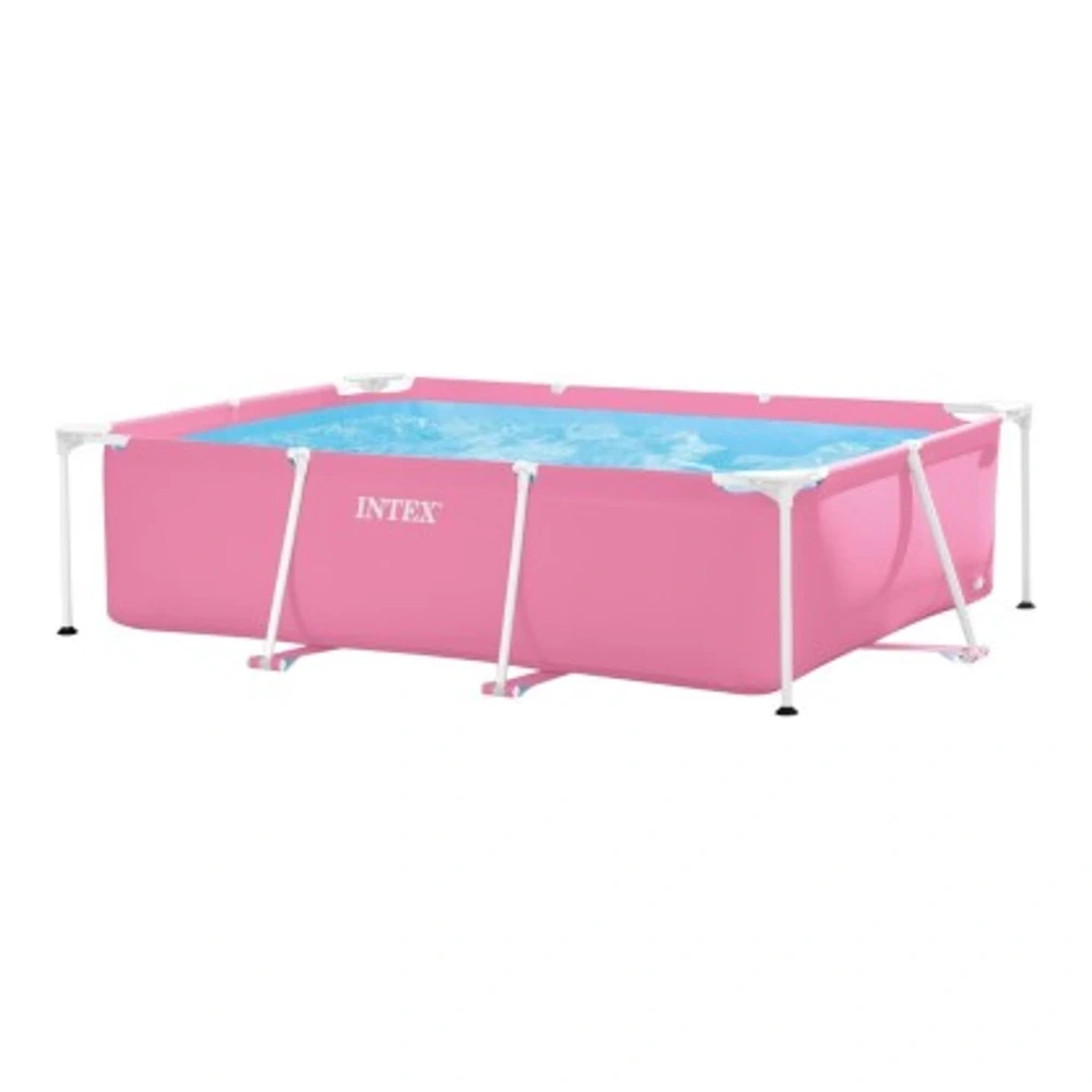 PISCINA ESTRUCTURA RECTANGULAR ROSA 2,2M X 1,5M X 60CM 1,662 LITROS (S/KIT) I28266