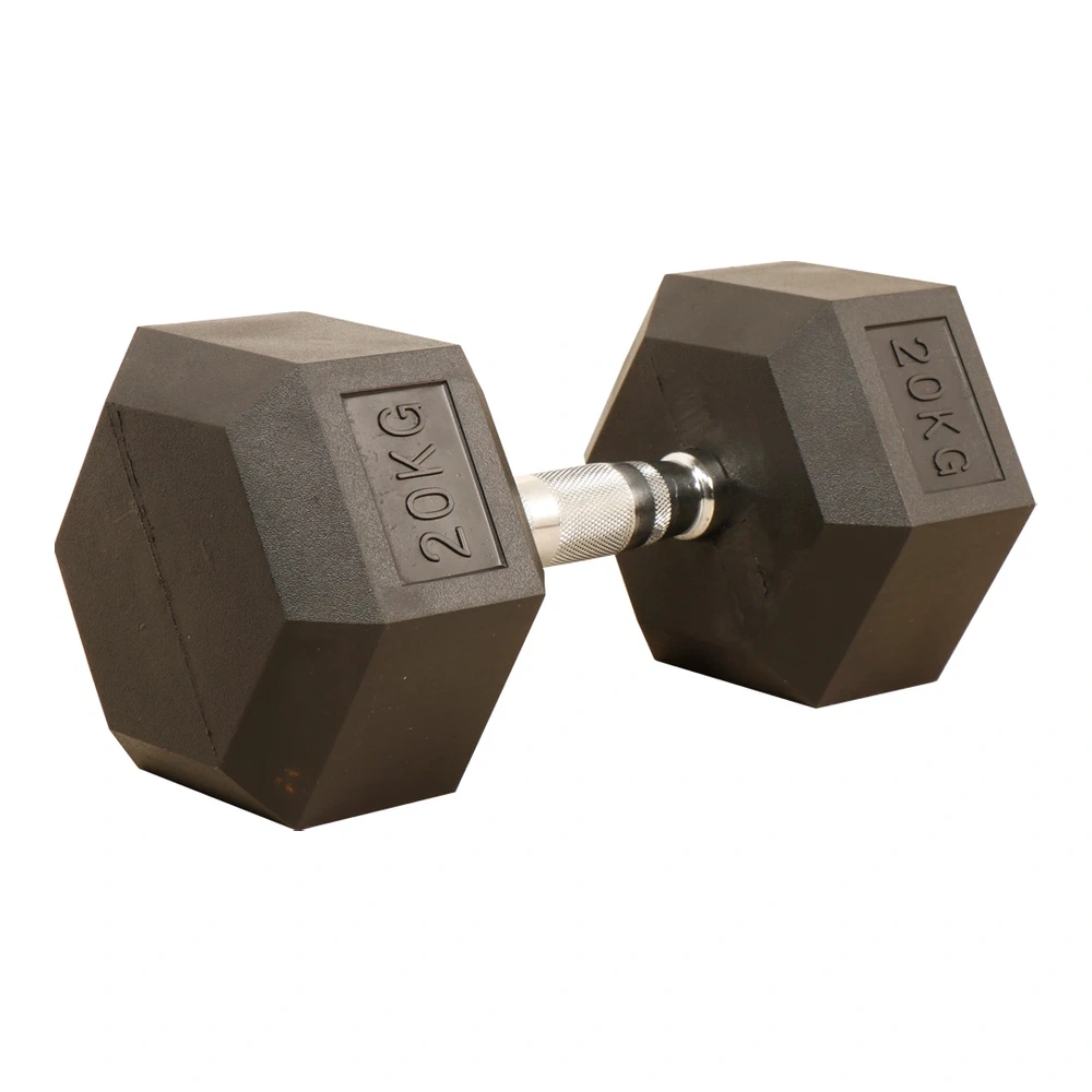 MANCUERNA HEXAGONAL ATHLETIC PVC 20 KG