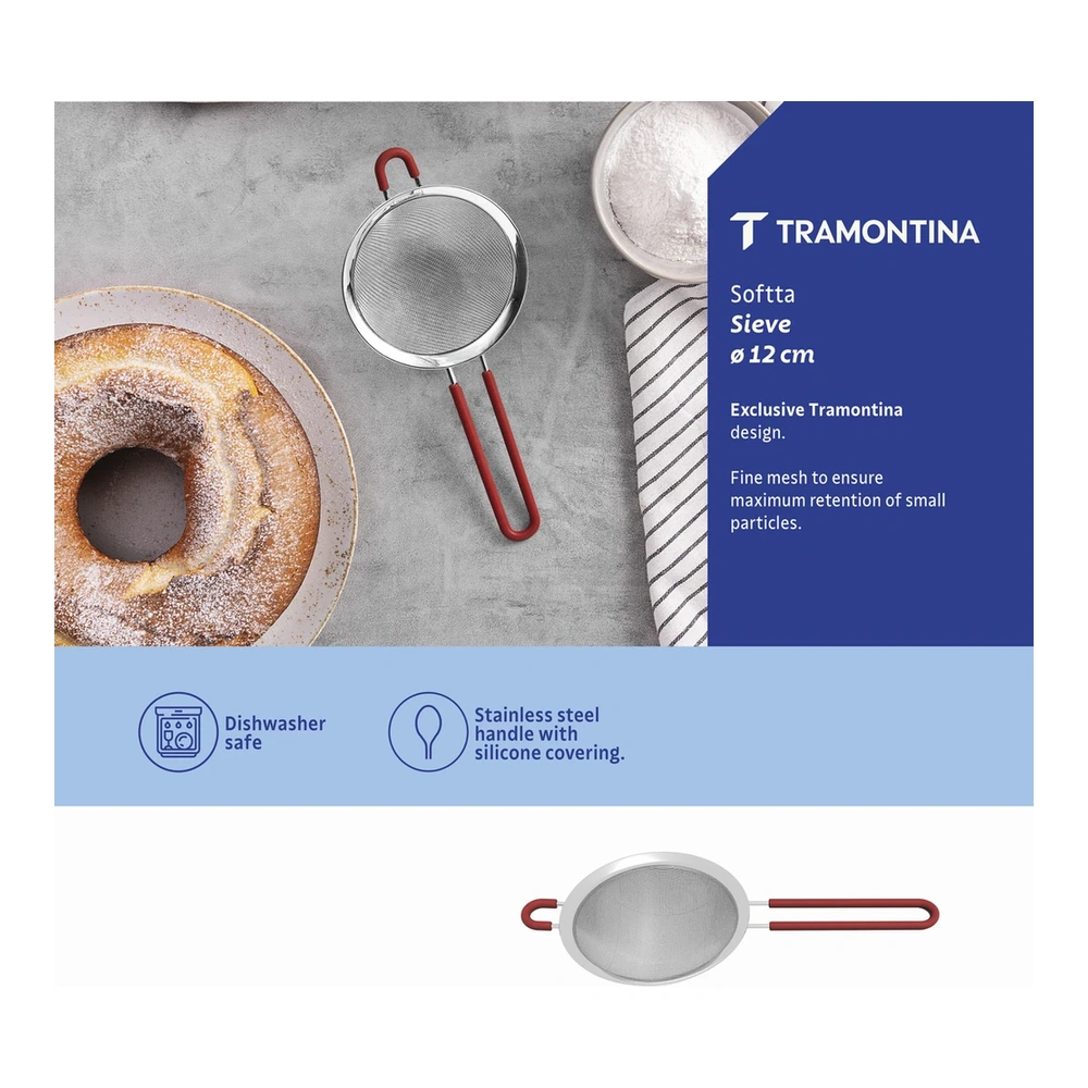 COLADOR 12 CM SOFTTA TRAMONTINA T258604 4