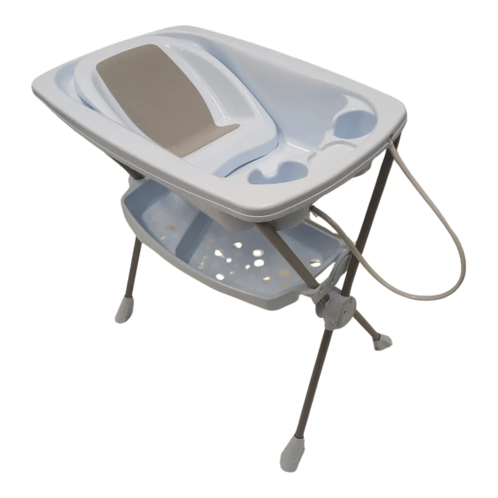 BAÑERA PARA BEBE GALZERANO ACQUA PREMIUM CON SOPORTE + REDUCTOR AZUL 20KG 7090BL 2