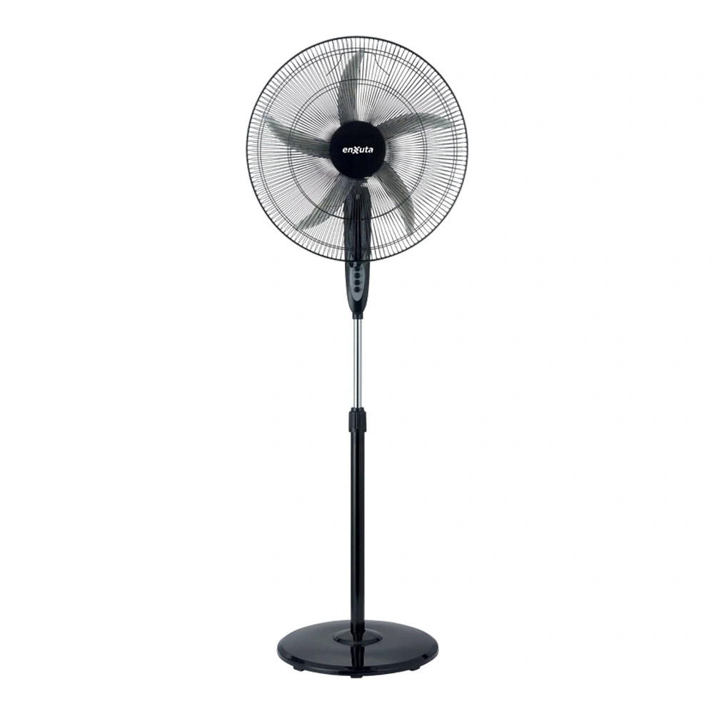 Ventilador de Pie 170 cm de altura con 50 cm de diámetro color negro