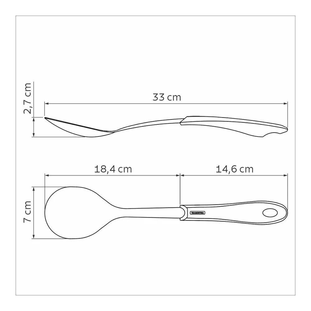 CUCHARA PARA SERVIR FLUENCE TRAMONTINA T252642 5