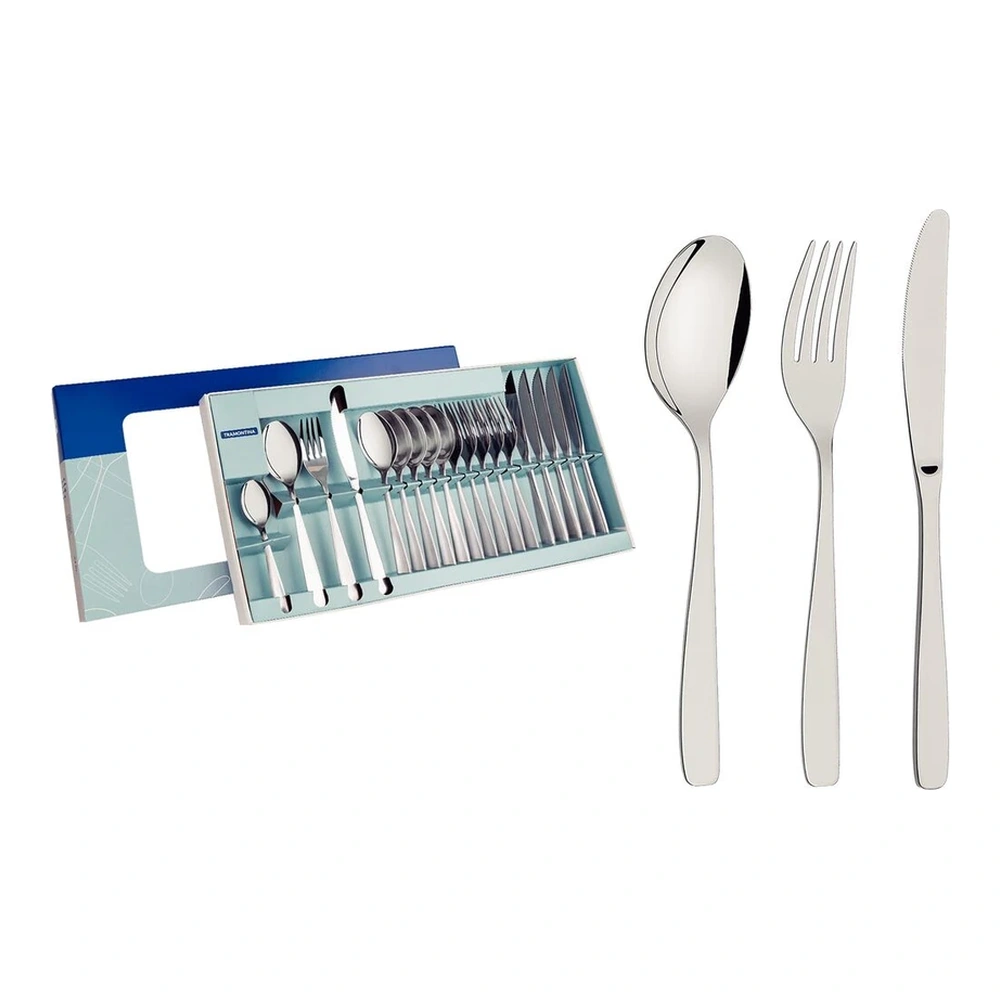 JUEGO DE CUBIERTOS 24PZAS  COSMOS TRAMONTINA T669501