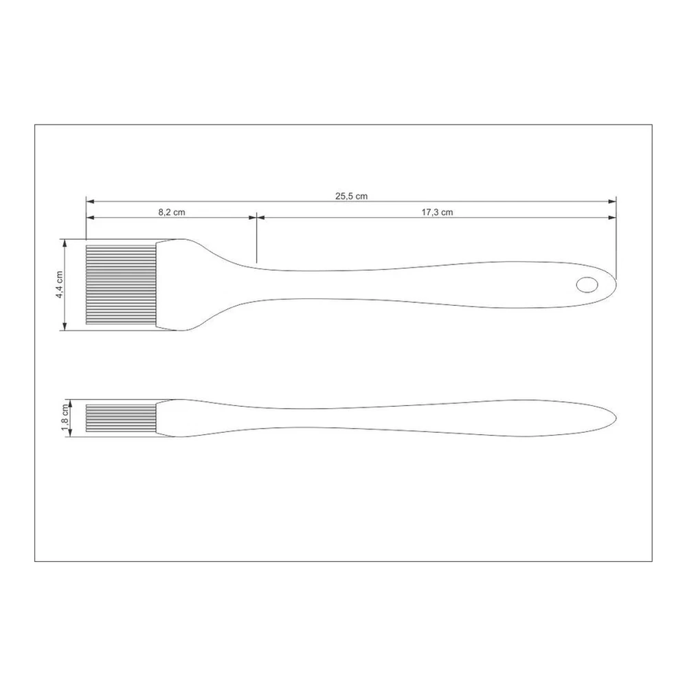 PINCEL SILICONA TRAMONTINA T25682 5