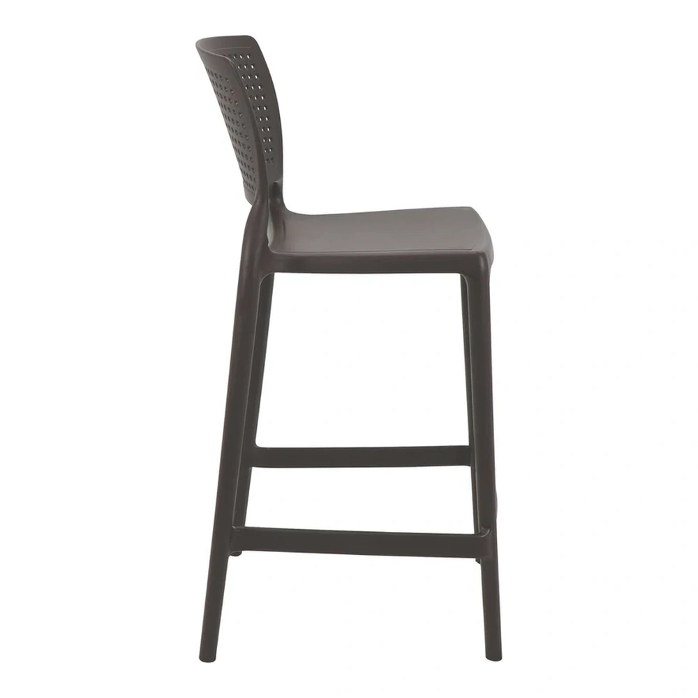 SILLA SAFIRA ALTA RESIDENCIA MARRON TRAMONTINA T921282 5