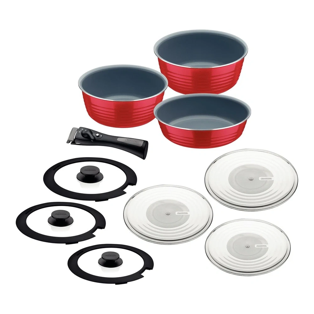 JUEGO DE COCINA MULTIUSO 10 PZAS ITRIA TRAMONTINA T209993