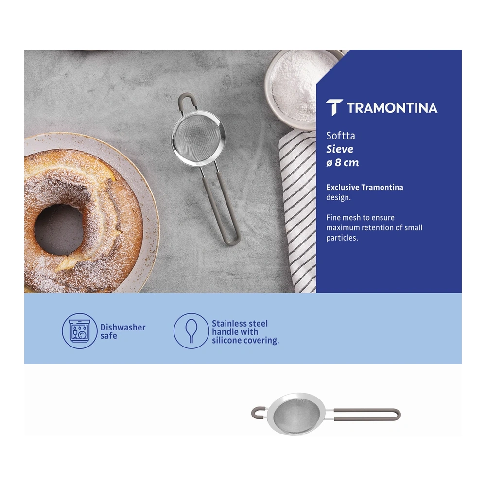 COLADOR 8,8 CM SOFTTA TRAMONTINA T258601 4