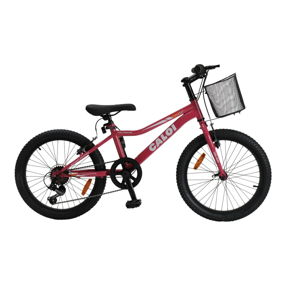 BICICLETA CALOI CALIFORNIA 20 FUCSIA