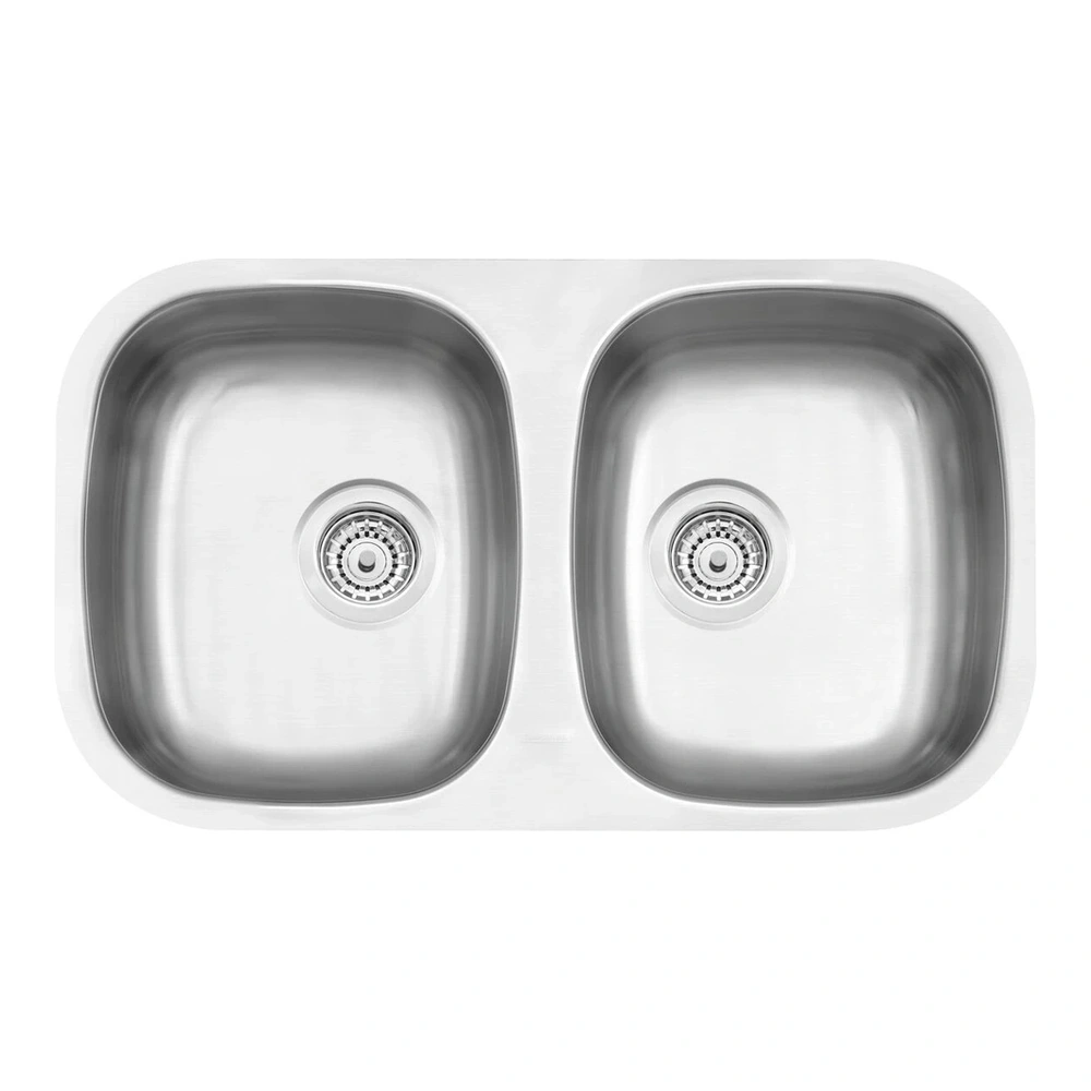 CUBETA DUPLA RENTANGULAR INOX 77X45X15 ES TRAMONTINA T940301 2