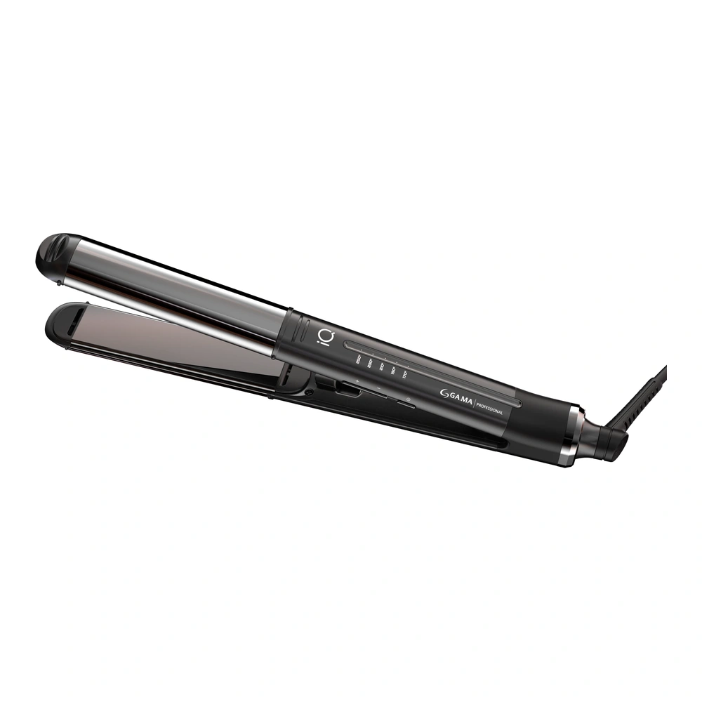 PLANCHA GA.MA GP IQ LED IHT SILK BK BVT + SPRAY TRESEMME DE REGALO