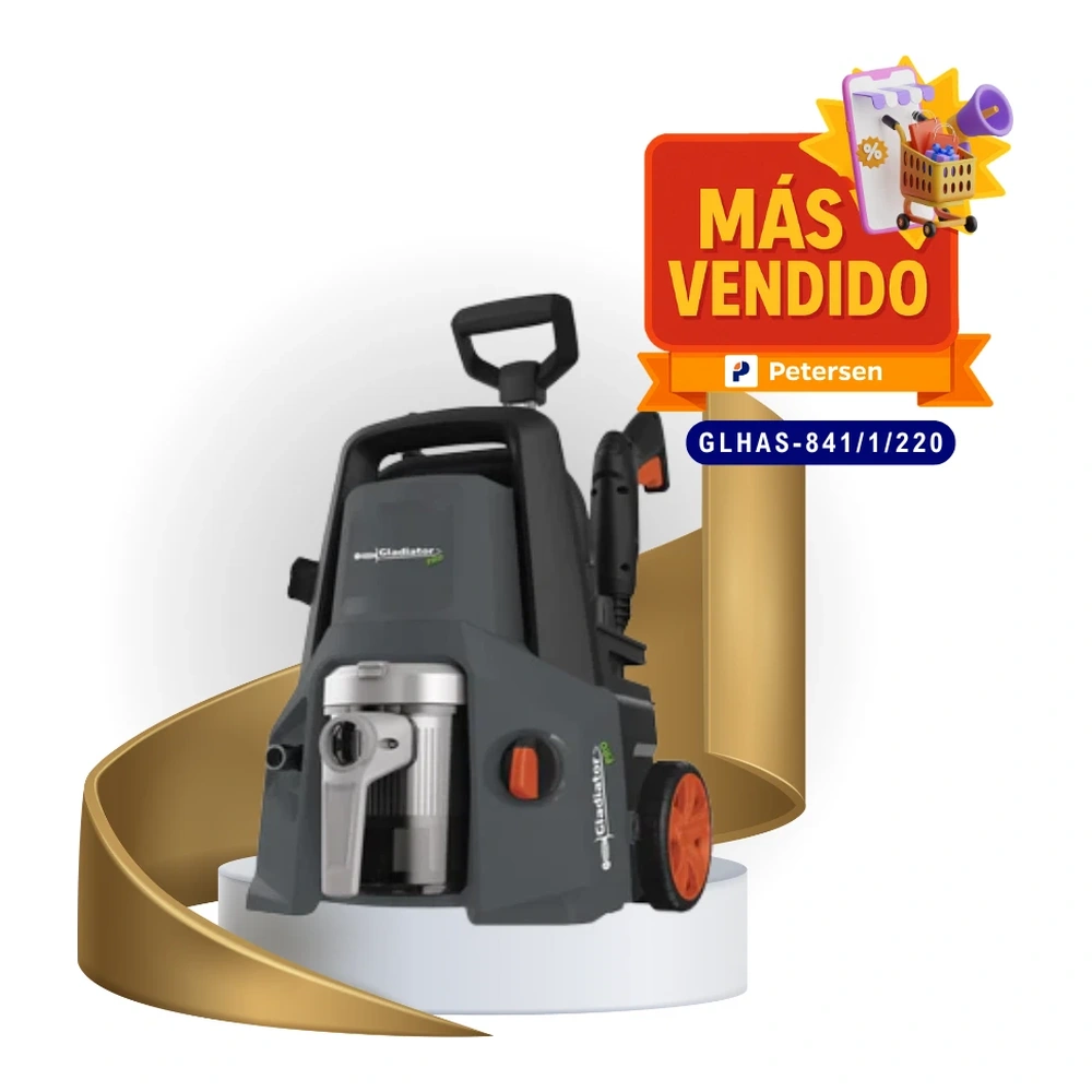 ASPIRADORA GLADIATOR 4 EN 1, SECO - HÚMEDO, HIDROLAVADORA Y SOPLADOR