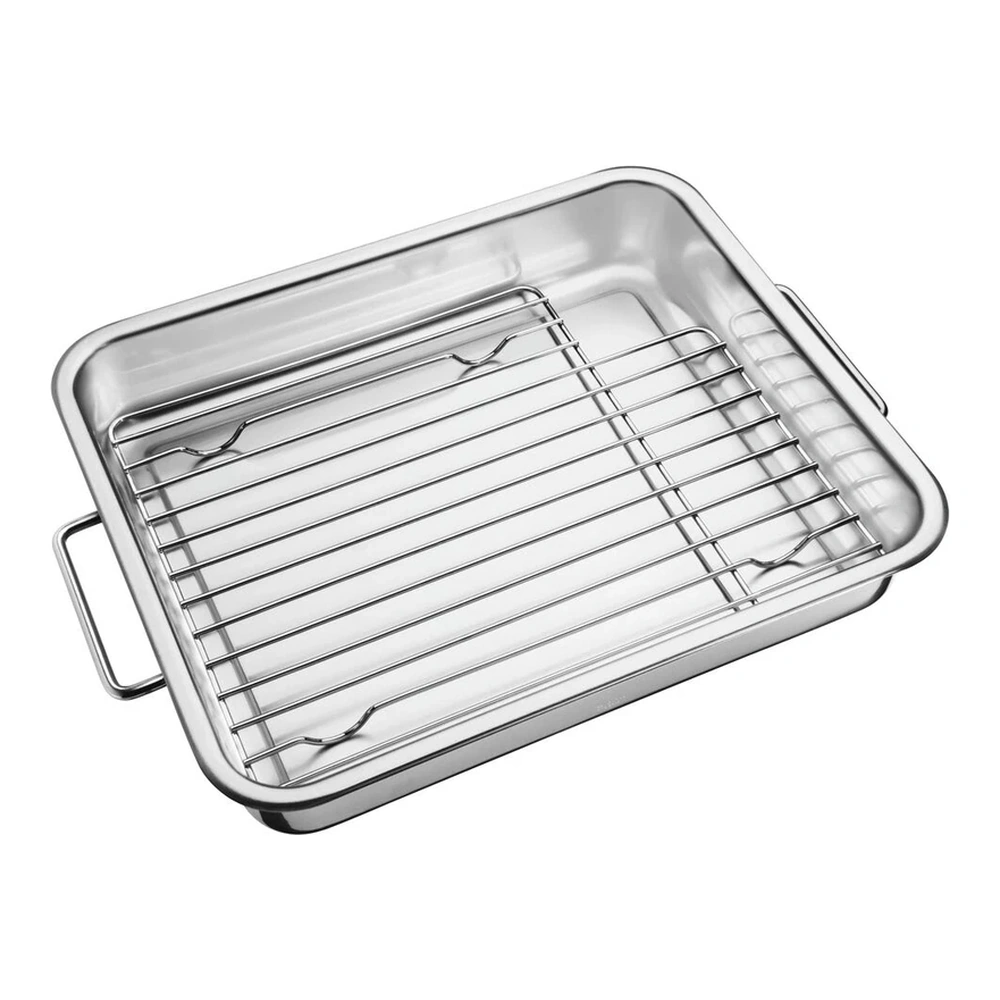 FUENTE PARA  HORNEAR CON PARRILLA TRAMONTINA T614092 2