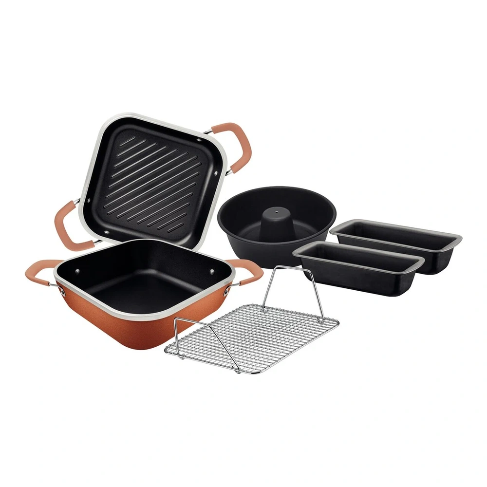 JUEGO DE COCINA 6PZAS LYON TRAMONTINA T209994 2