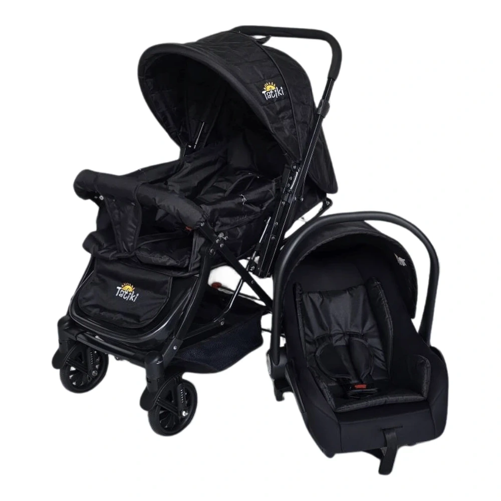 CARRITO CON BABYSEAT TATIKI ONE NEGRO CO‑10‑NG