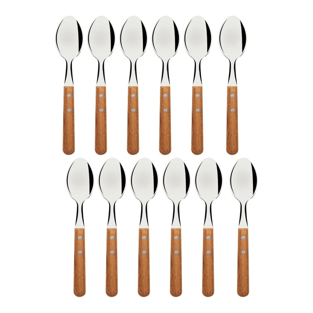 JUEGO  CUCHARAS MESA 12 PZAS DYNAMARILLOIC TRAMONTINA T22303 3