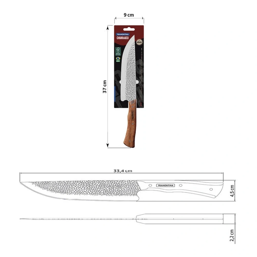 CUCHILLO PARA CARNE 8 NOMADE TRAMONTINA T228691 5