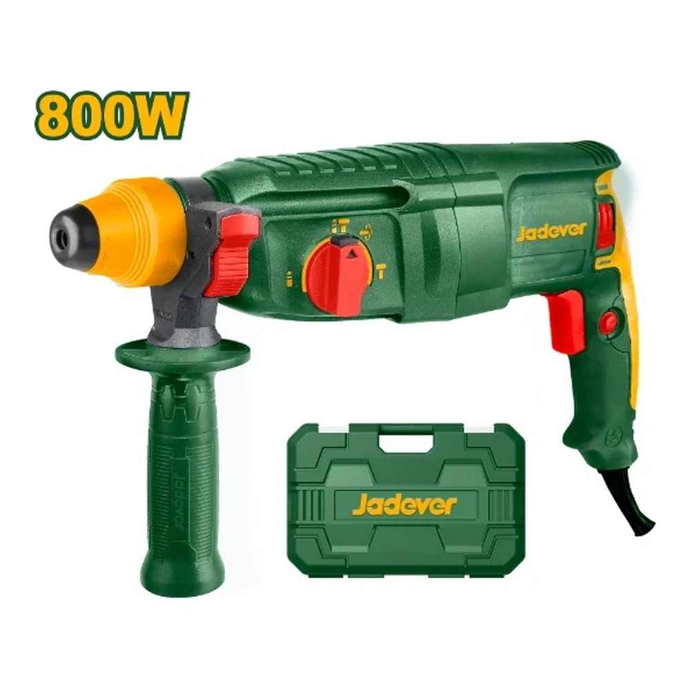 Rotomartillo SDSp 2.5J 800W. Jadever Maletin