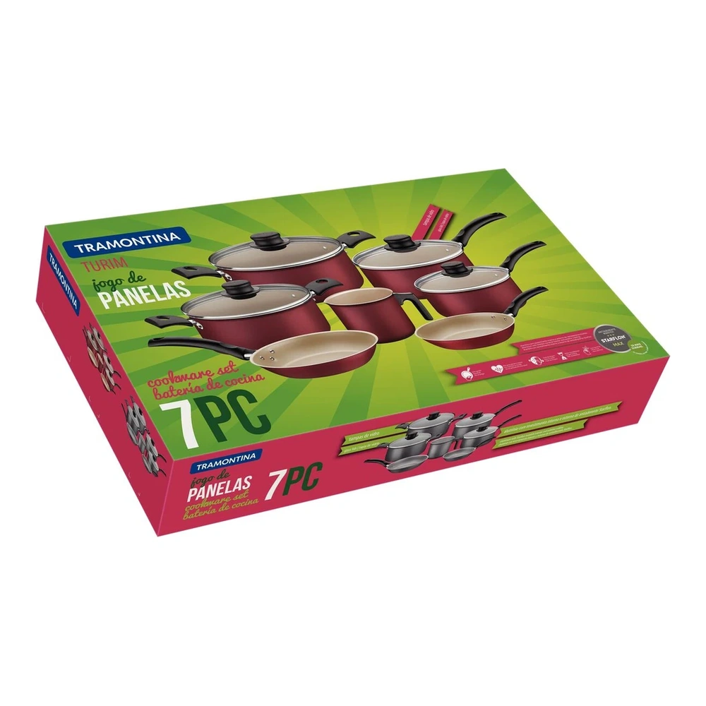 JUEGO DE COCINA 7 PZAS TURIM TRAMONTINA T202989 3