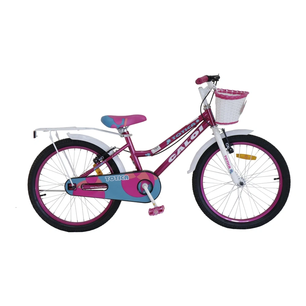 BICICLETA INFANTIL CALOI NEW TOTICA 20" FUCSIA
