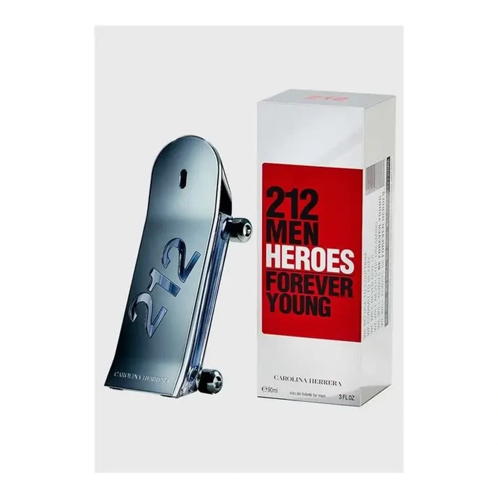 Carolina Herrera 212 Men Heroes Forever Young EDT 90 Ml